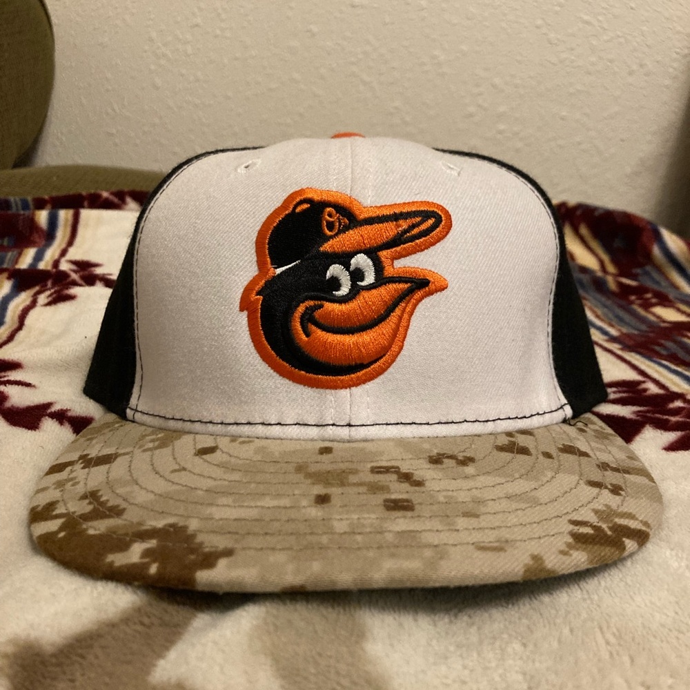 Baltimore orioles Memorial Day camp hat 7 1/8